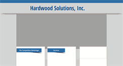 Desktop Screenshot of hardwoodsolutions.com